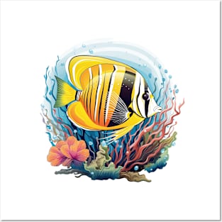 Butterflyfish Posters and Art